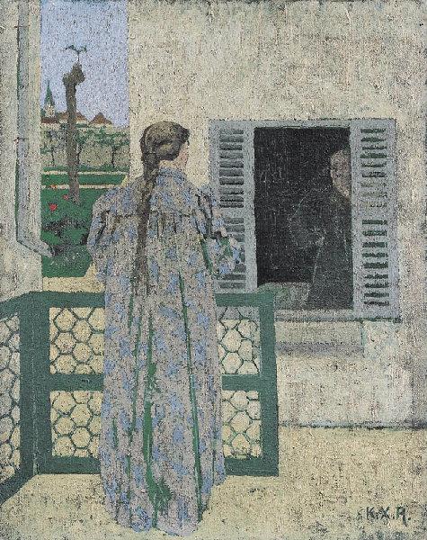 Conversation, Ker Xavier Roussel, 1891 vers