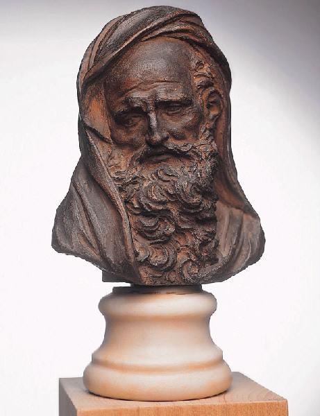 Buste du prophète Elisée, Marc Arcis, 1690 vers