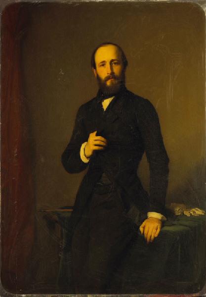 Portrait de Monsieur Abat d'Orlu, Jean Hégésippe Vetter, 1852