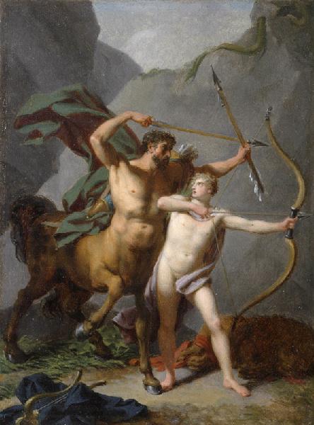 L'Education d'Achille par le centaure Chiron_0