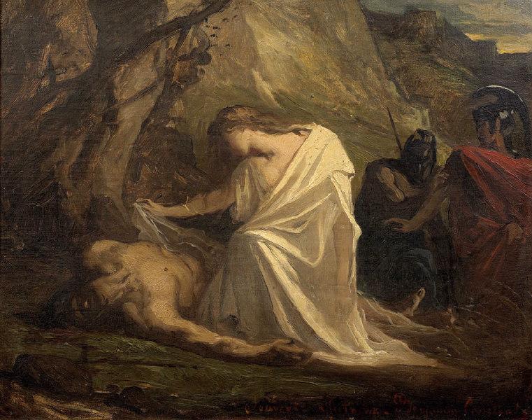 Antigone au chevet de Polynice_0
