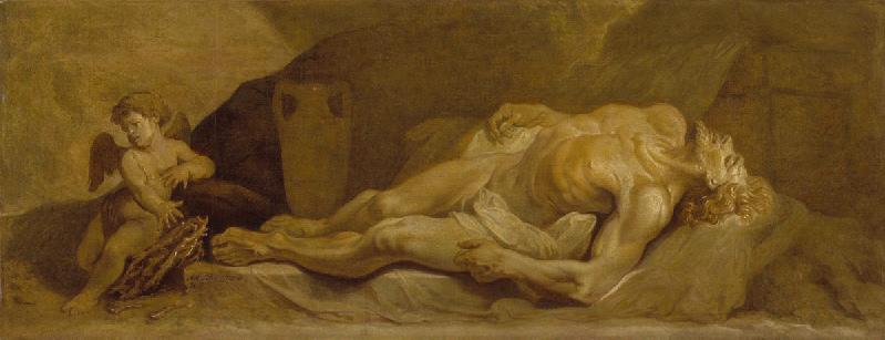 Le Christ mort, Antoine Dieu, 1701-1725