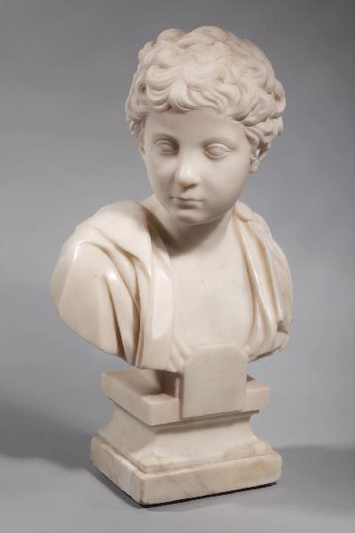 Buste d'enfant, François Lucas, 1776-1813