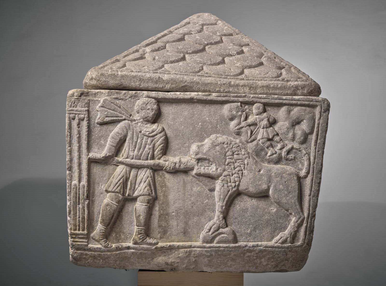 Sarcophage au Christ, Pierre et Apôtres_1