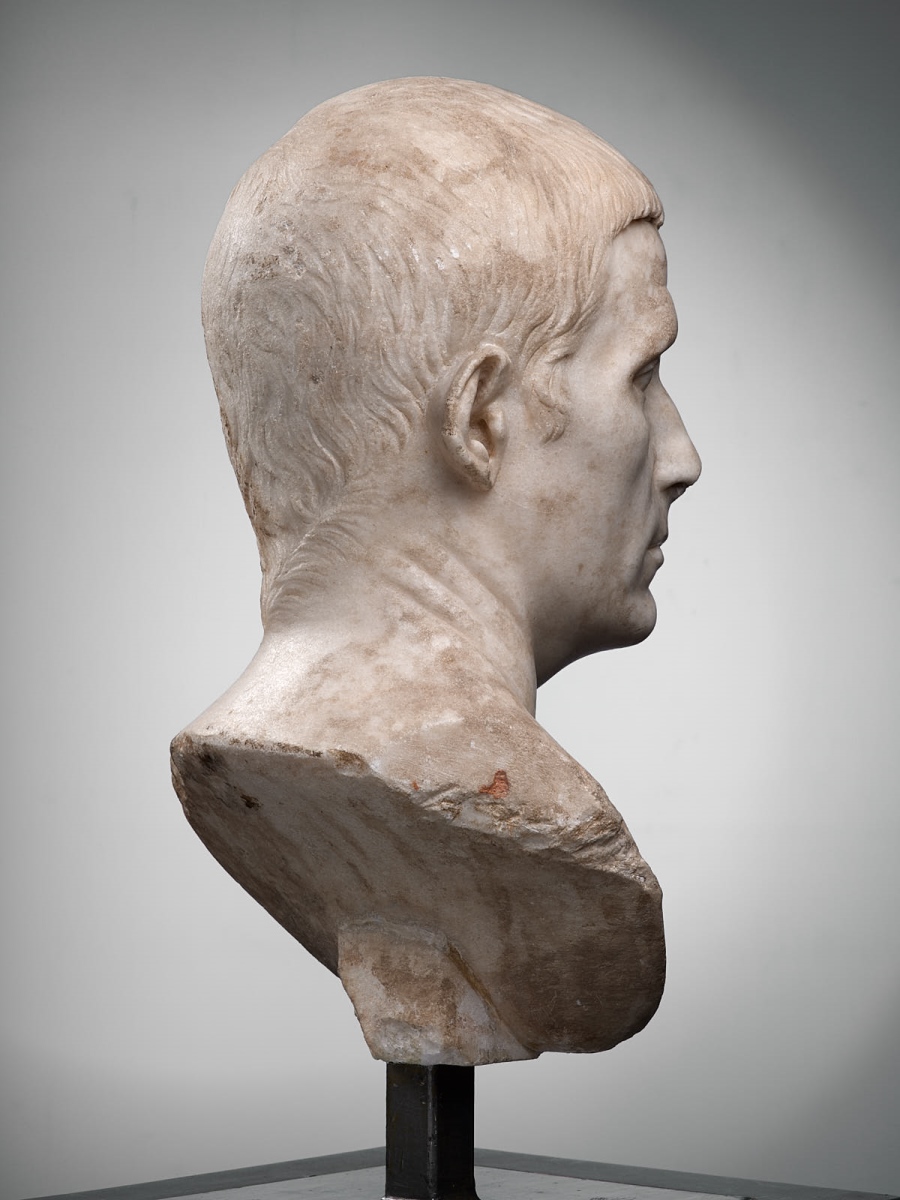 Buste d'un inconnu ; Portrait d'un inconnu dit de Jules César (ancienne désignation)_5