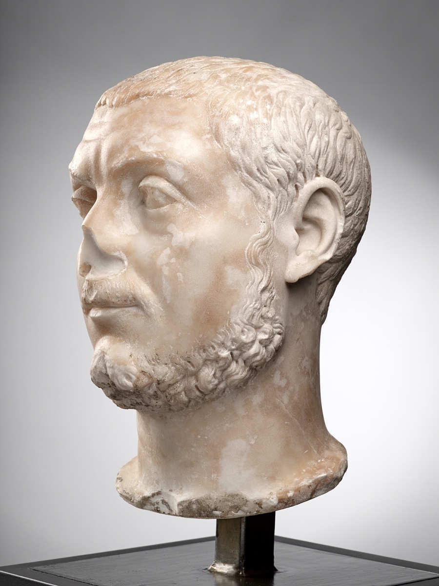 Tête d'inconnu ; Portrait d'homme anciennement dit Sévère Alexandre_1