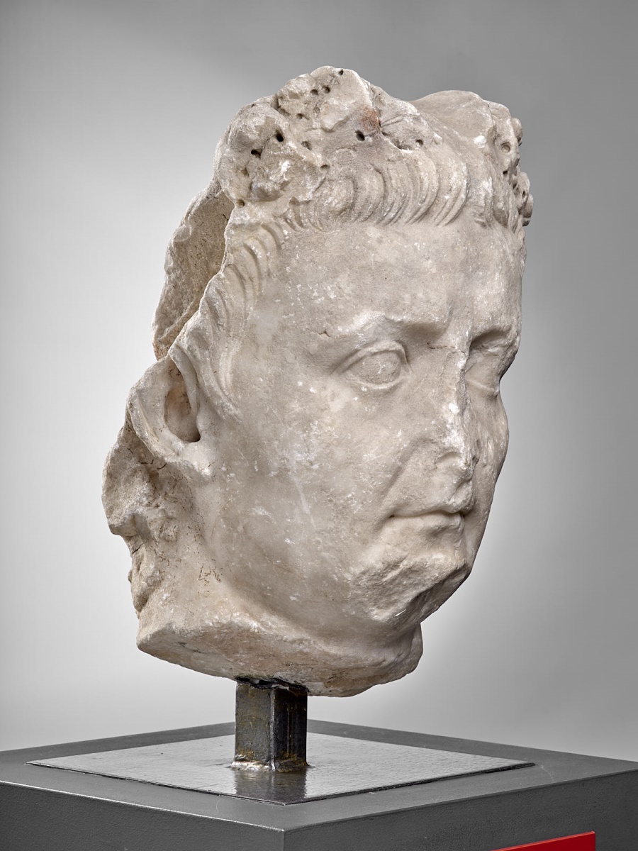 Tête de Tibère, couronné de chêne_7