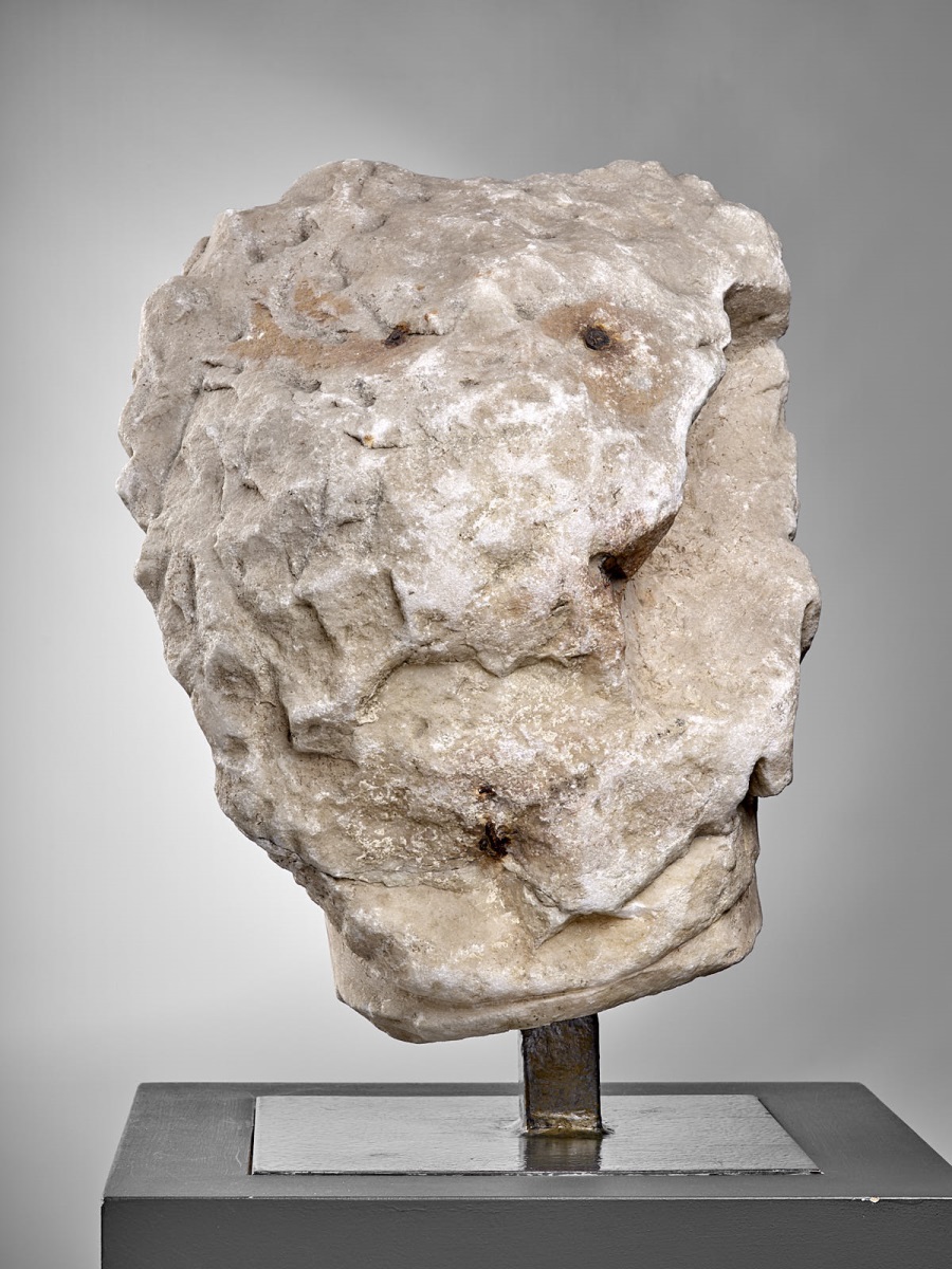 Tête de Tibère, couronné de chêne_4