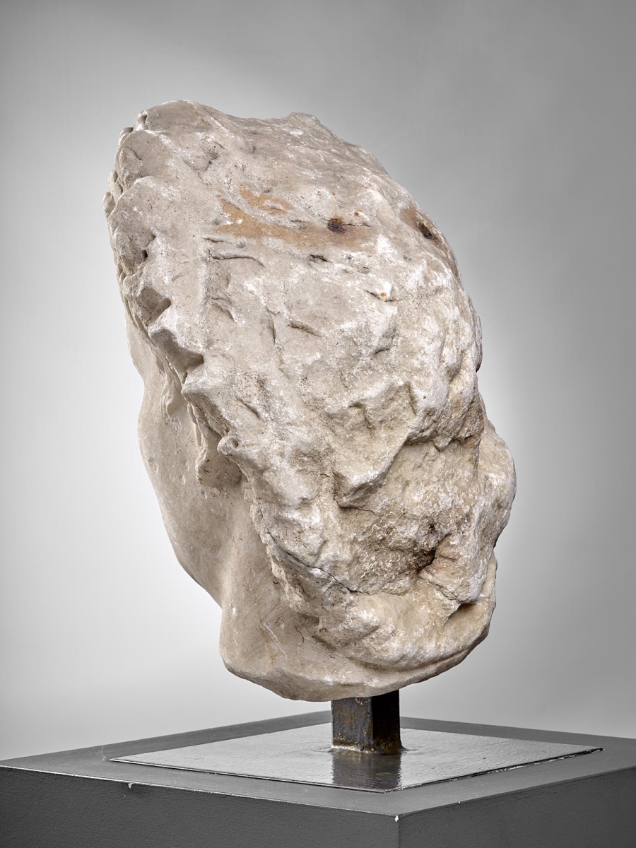 Tête de Tibère, couronné de chêne_3