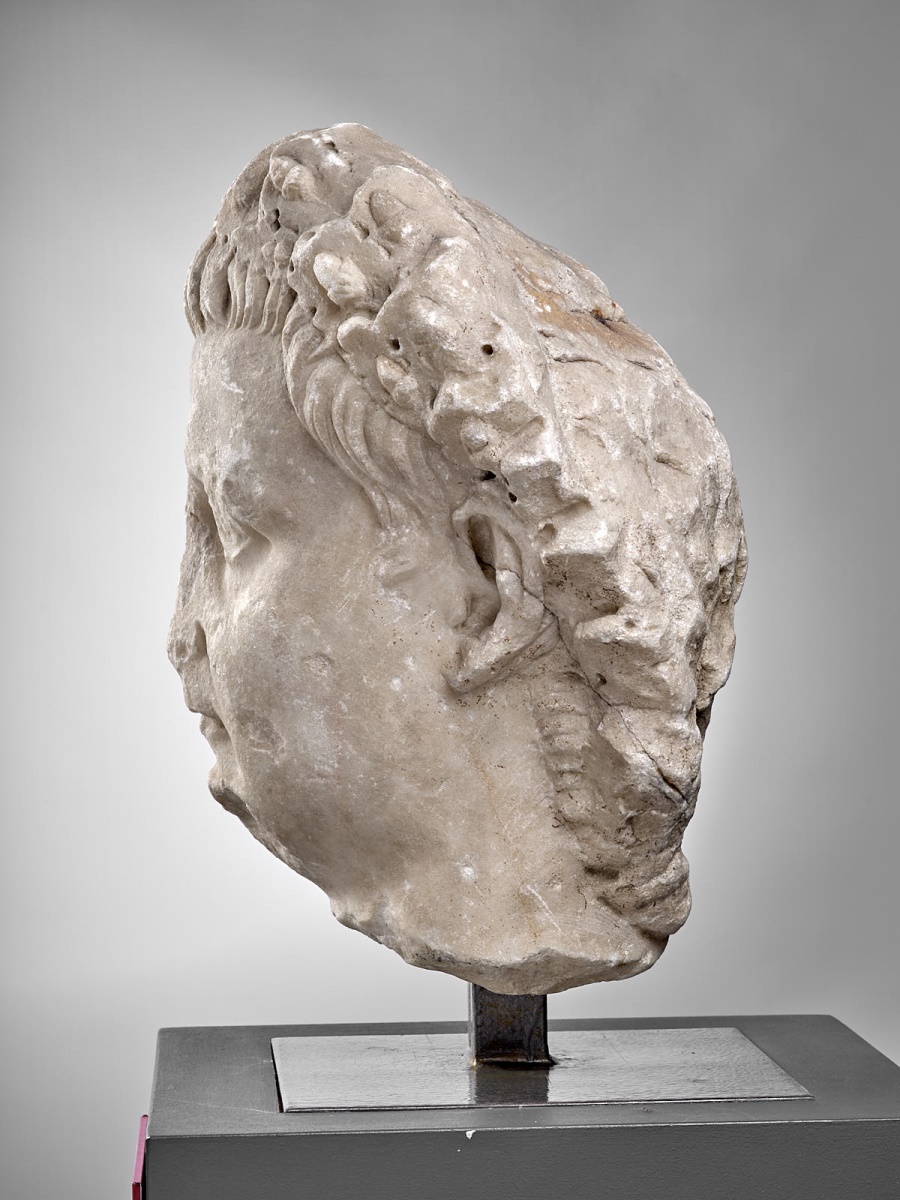 Tête de Tibère, couronné de chêne_2