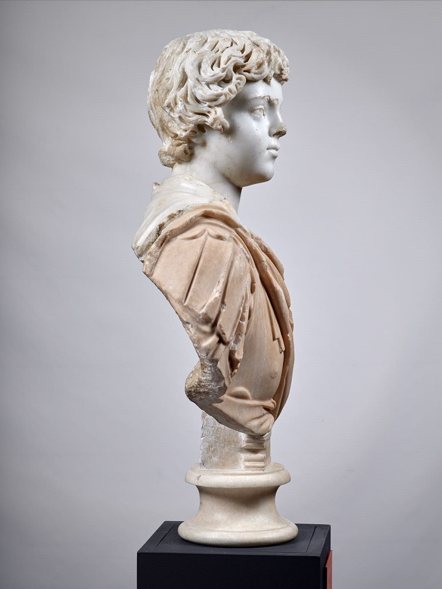 Buste cuirassé de Caracalla enfant_6