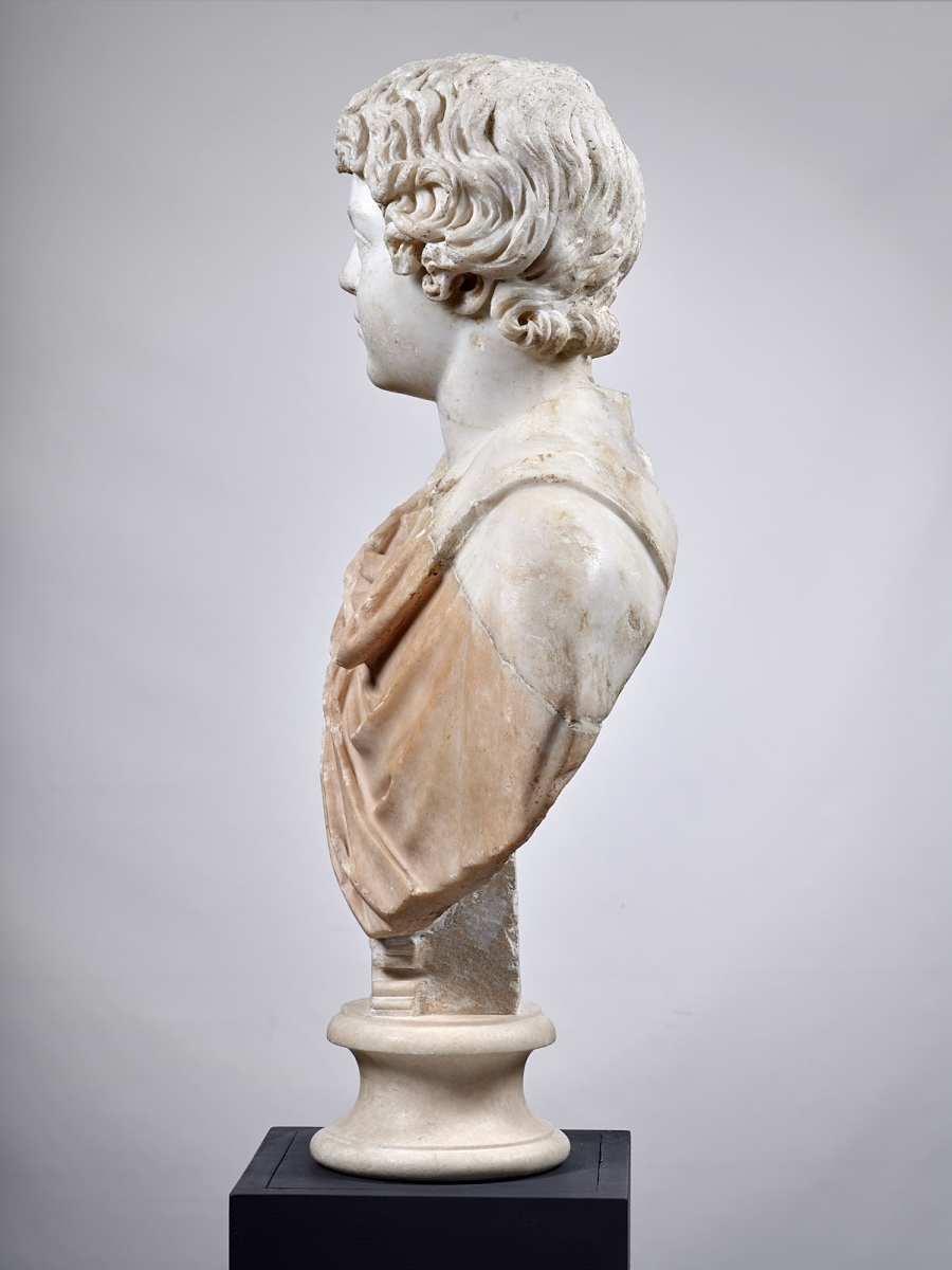 Buste cuirassé de Caracalla enfant_2