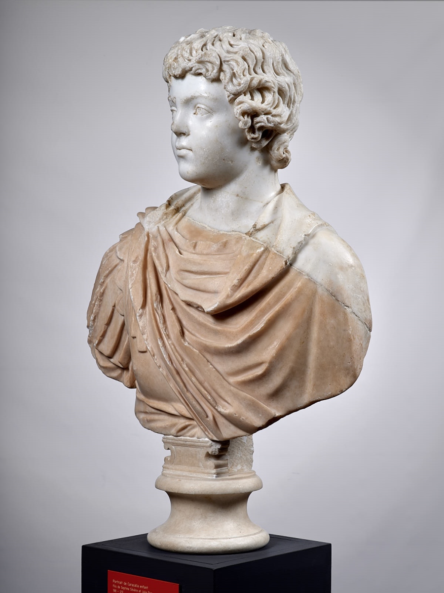 Buste cuirassé de Caracalla enfant_1