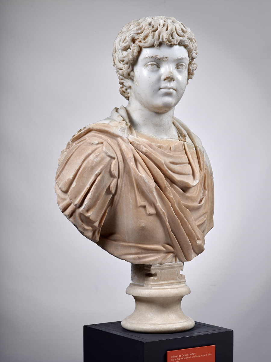 Buste cuirassé de Caracalla enfant_7