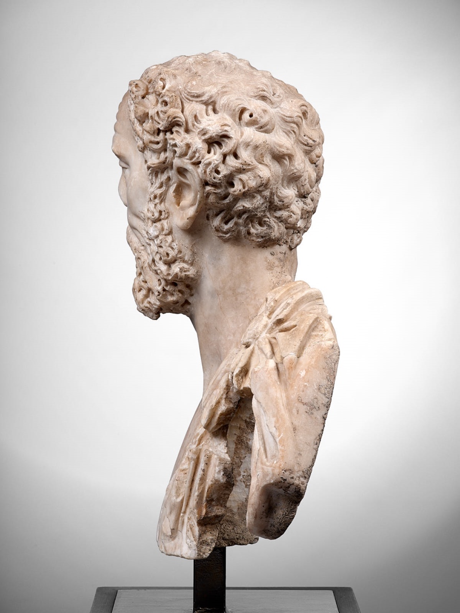 Buste héroïsé d'un homme d'âge mûr ; Portrait d'un inconnu en philosophe ; Pupien_2