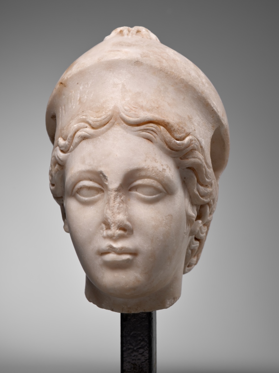 Tête de Minerve ; Minerve au casque à la tête de chouette (ancienne désignation)_4