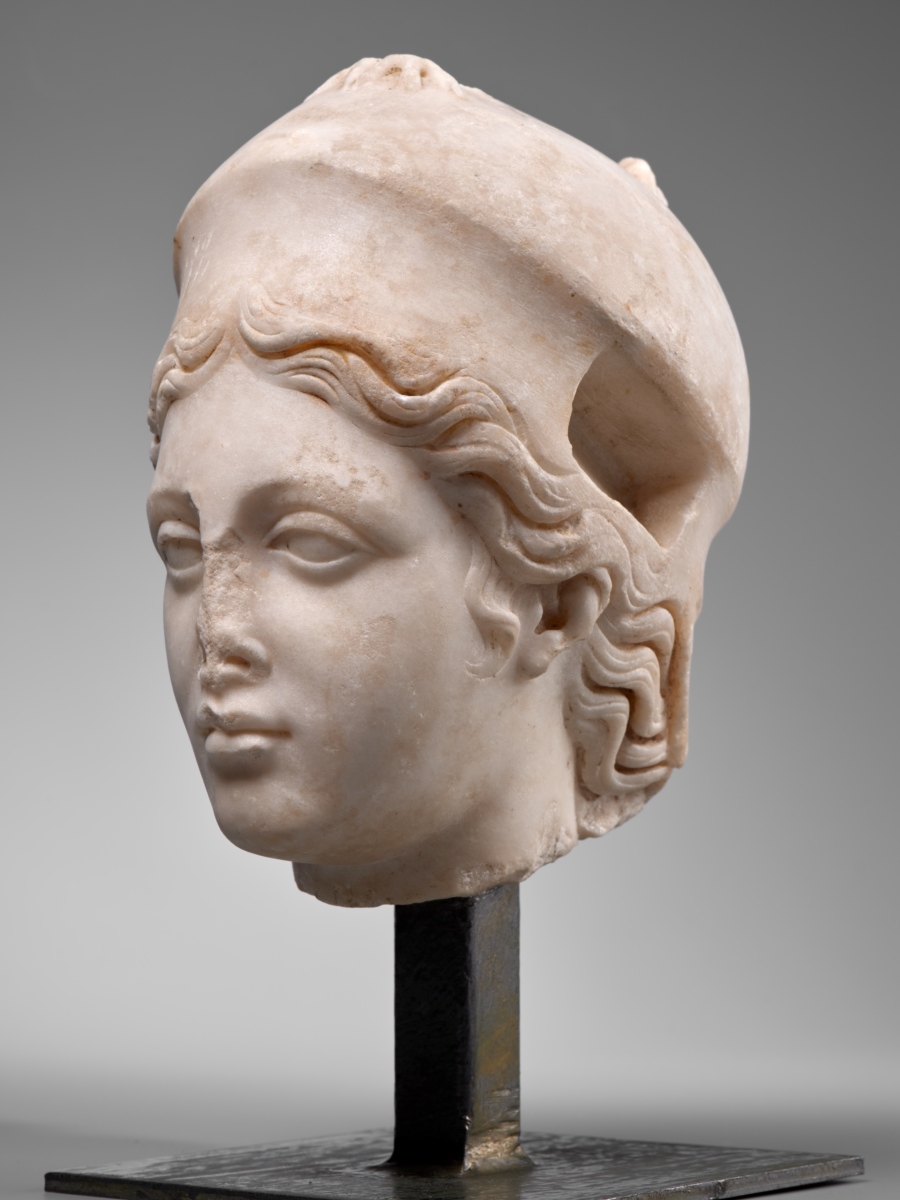 Tête de Minerve ; Minerve au casque à la tête de chouette (ancienne désignation)_0