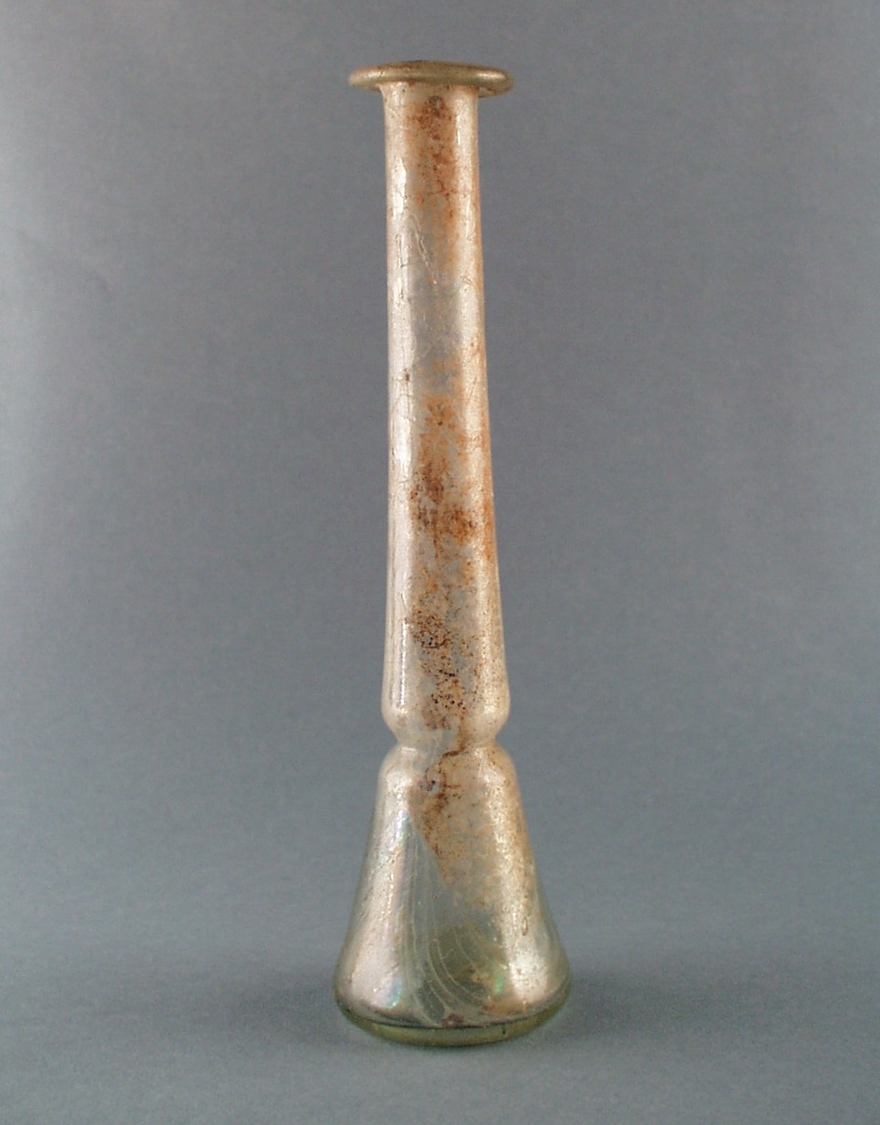 Unguentarium à long col et panse tronconique_0