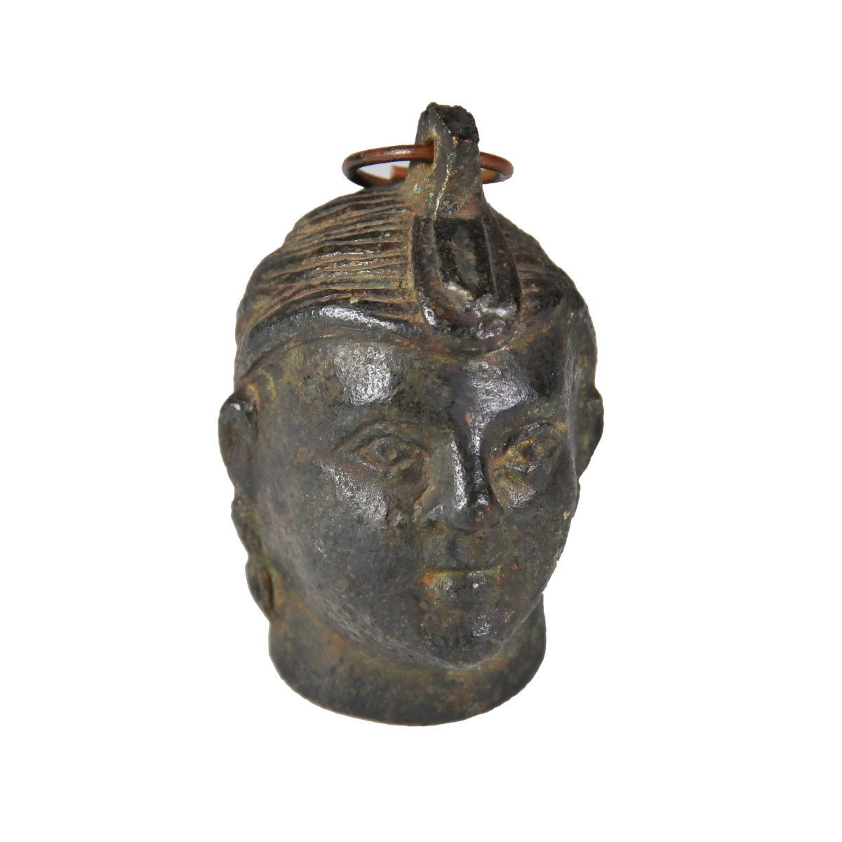 Poids de balance en forme de tête de fillette_0