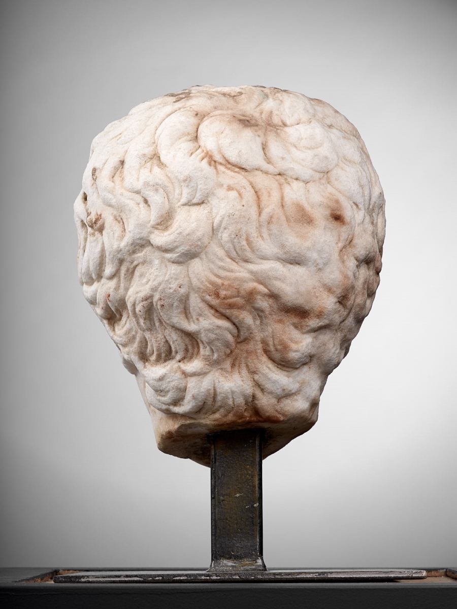 Tête de jeune garçon (C. Fulvius Plautus Hortensianus ?) ; Portrait de Pertinax César (?) (ancienne désignation)_4