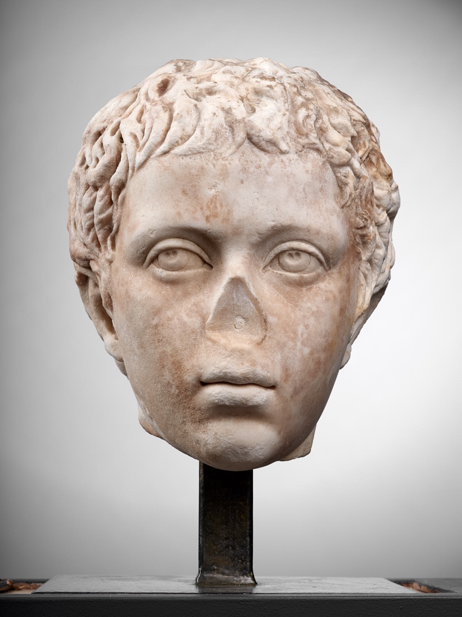 Tête de jeune garçon (C. Fulvius Plautus Hortensianus ?) ; Portrait de Pertinax César (?) (ancienne désignation)_0