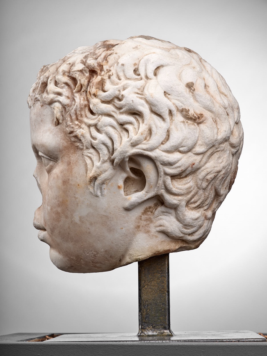 Tête de jeune garçon (C. Fulvius Plautus Hortensianus ?) ; Portrait de Pertinax César (?) (ancienne désignation)_2