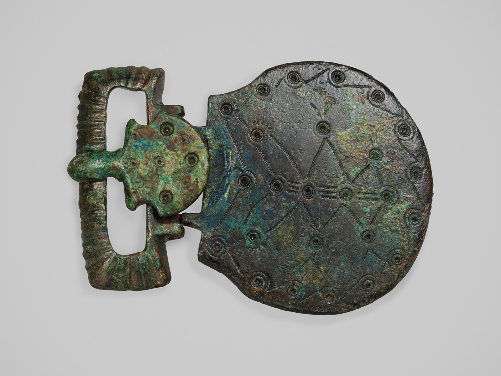 Plaque de ceinture semi-circulaire_0