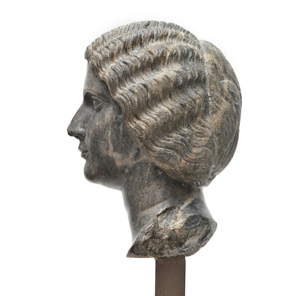 Tête de femme d'époque sévérienne ; Portrait d'une princesse ou d'une impératrice_6