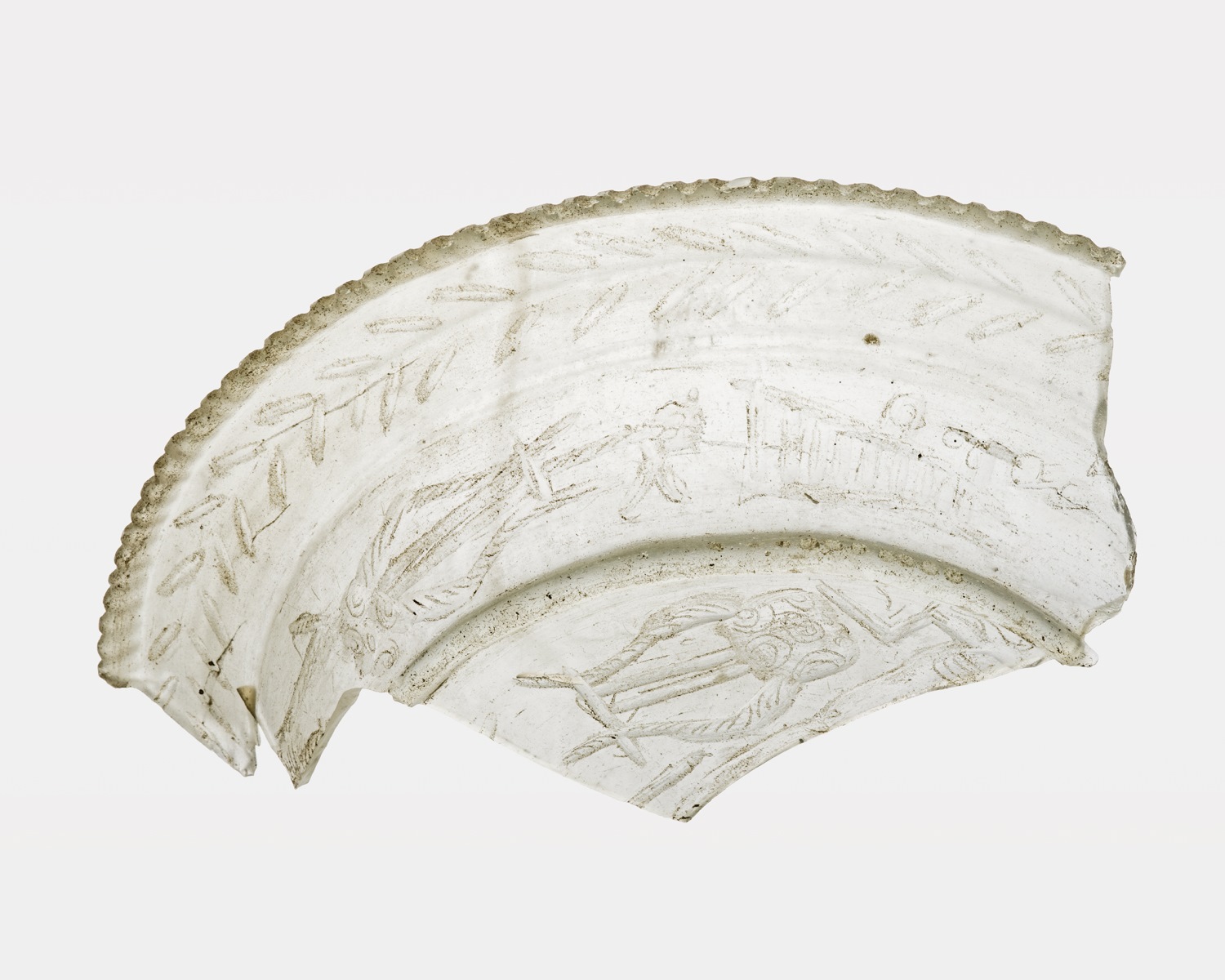 Coupe en verre gravé_7