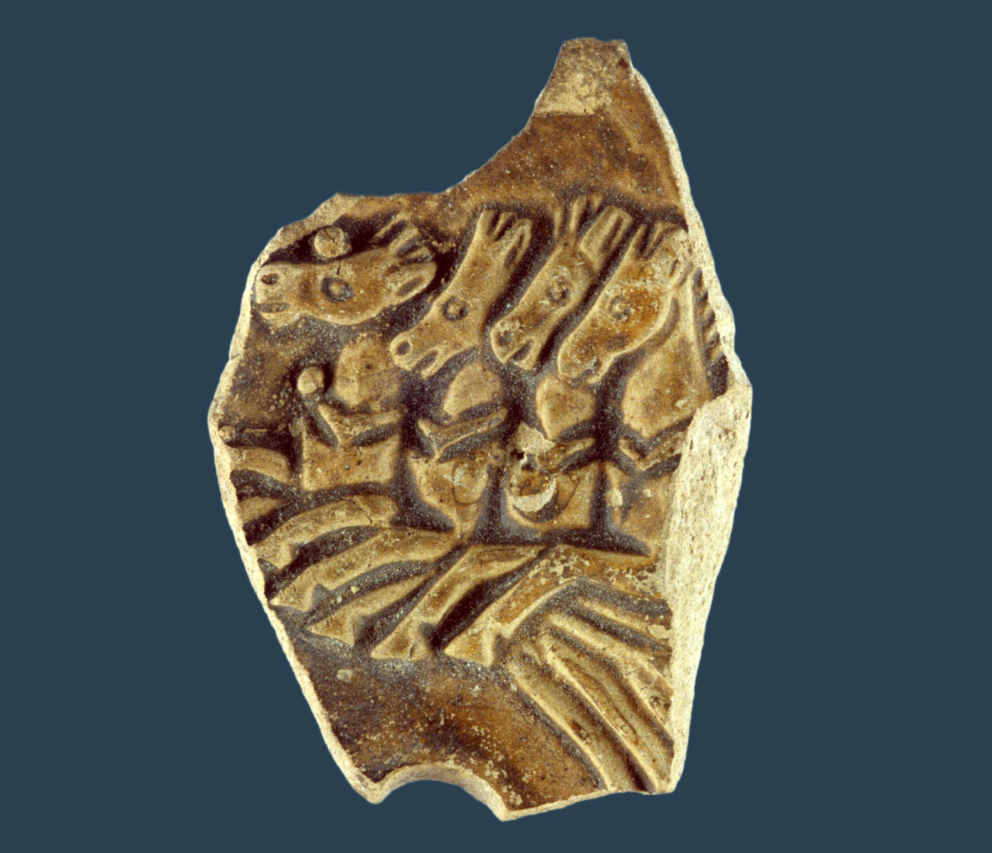 Médaillon de lampe à huile_0