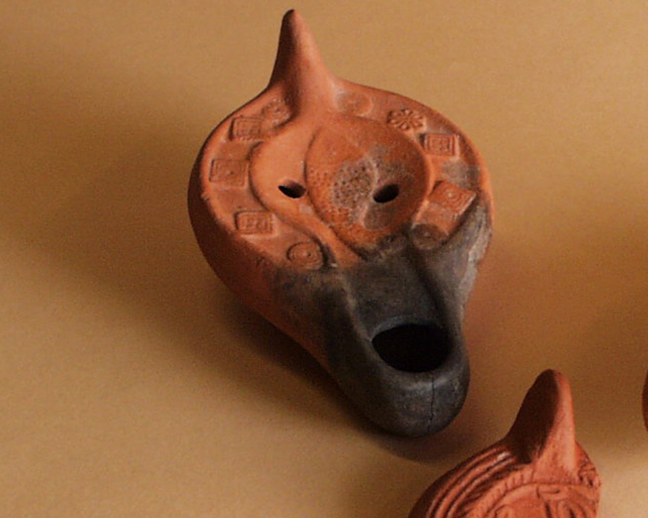 Lampe à huile chrétienne_0