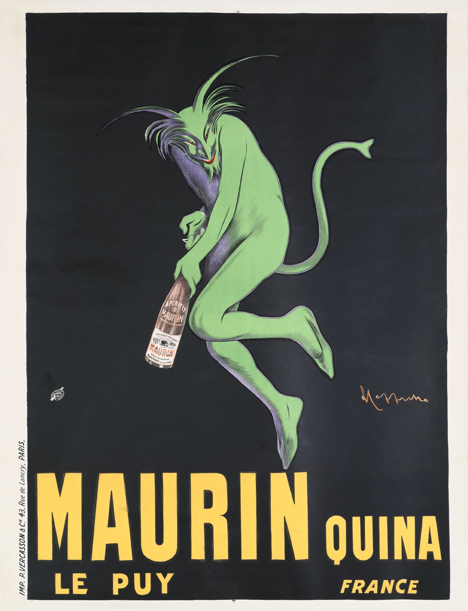 Maurin Quina. Le Puy. France, Leonetto Cappiello, 1906