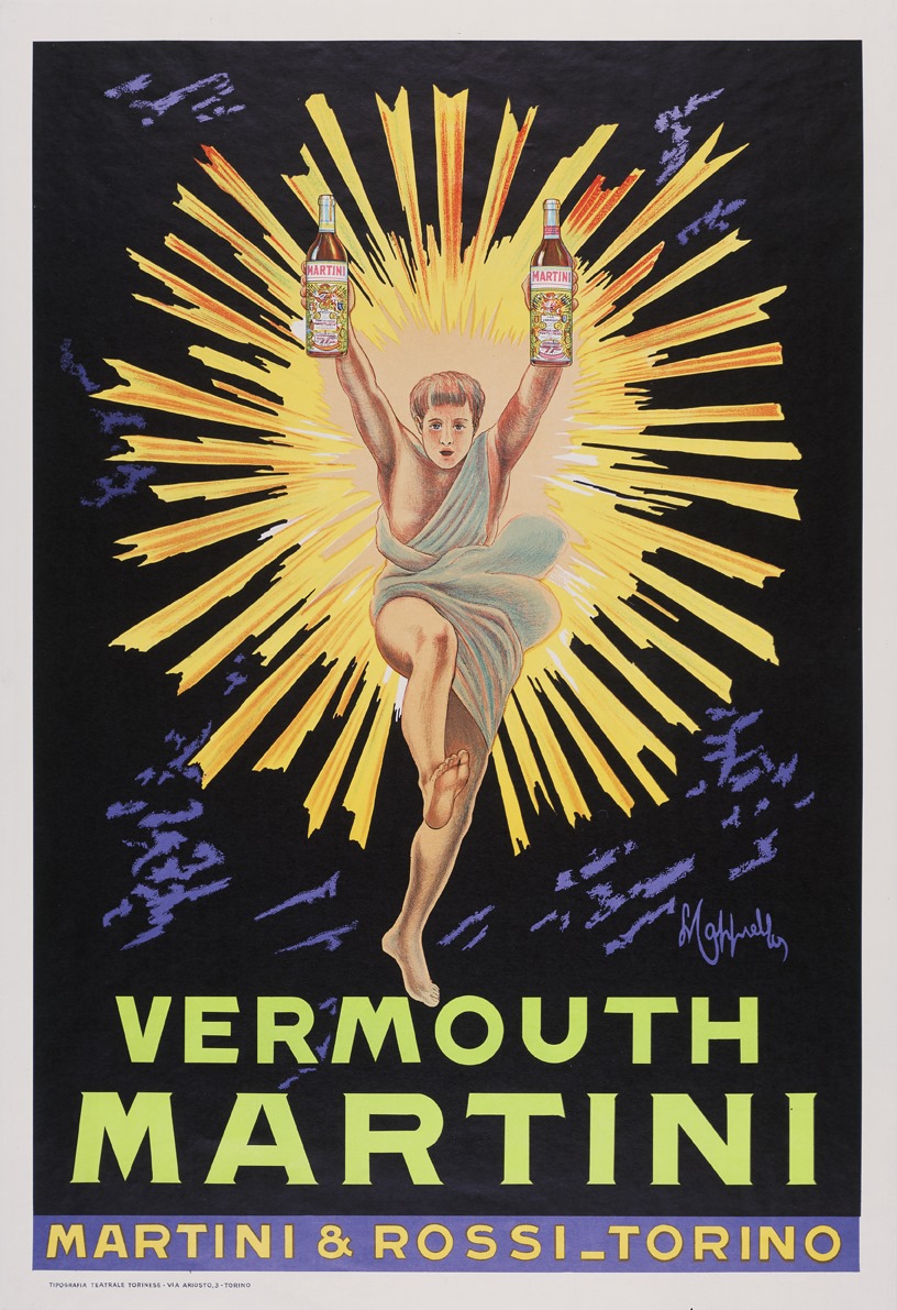 Vermouth Martini. Martini et Rossi. Torino, Leonetto Cappiello, 1913