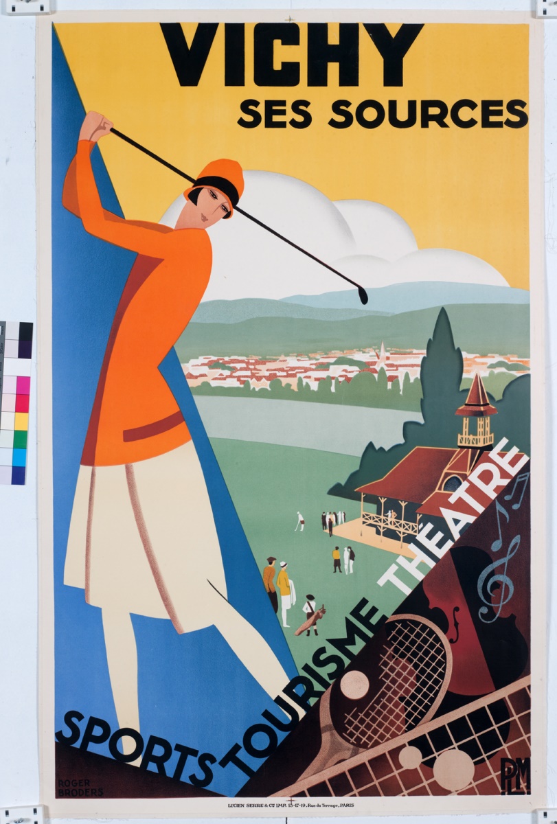 Vichy. Ses sources. Sports, tourisme, théâtre, Roger Broders, 1928