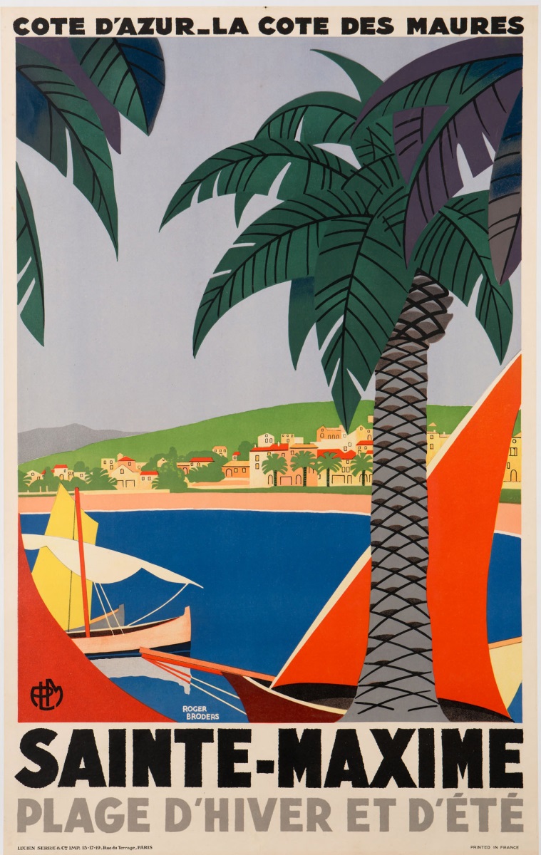Sainte-Maxime, Roger Broders, 1929