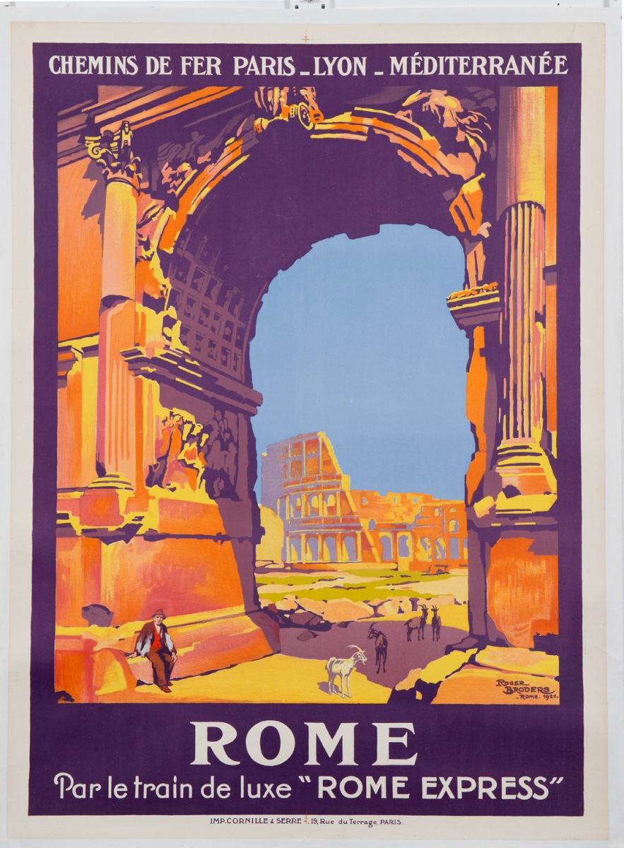 Rome, Roger Broders, 1921