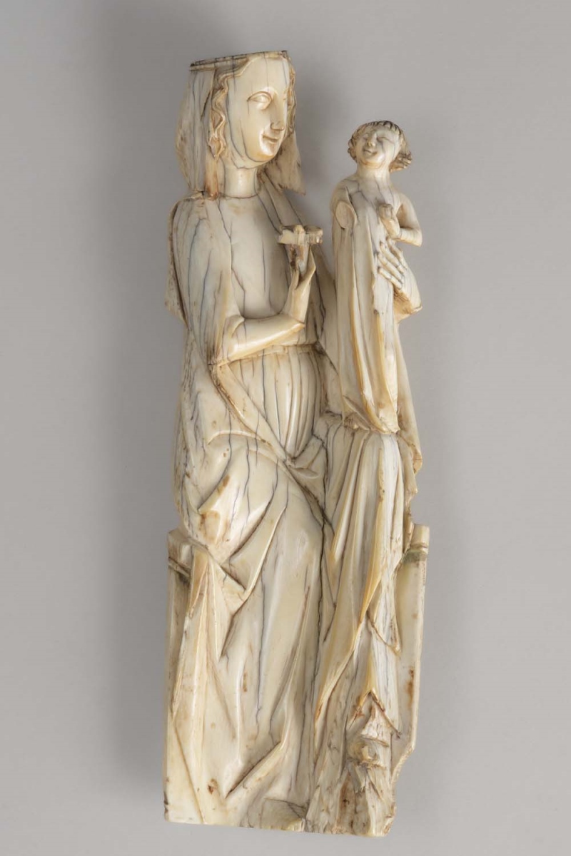 figure d'applique, 14e siècle, 1e moitié