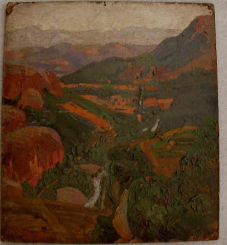 Paysage de Montserrat — Pierre Daura