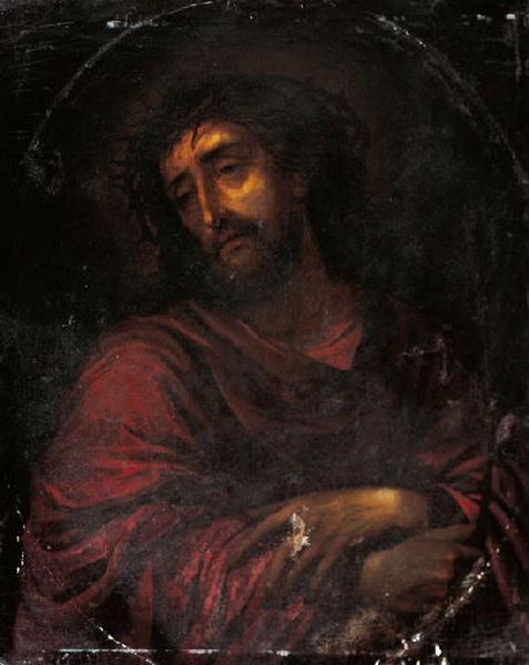 Le Christ au roseau à la tunique rouge_0