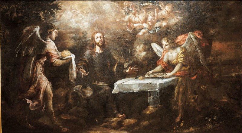 Le Christ servi par les anges_0