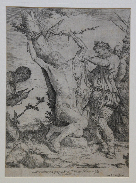 Martyre de Saint Barthélemy (2ème état) ; Martirio de San Bartolome_0
