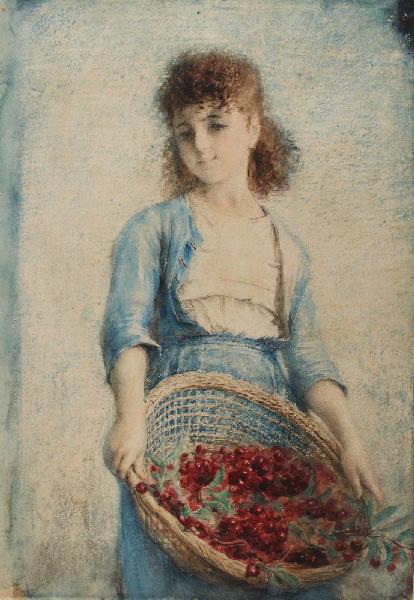 Marchande de cerises, Marcel Briguiboul, 1857-1892