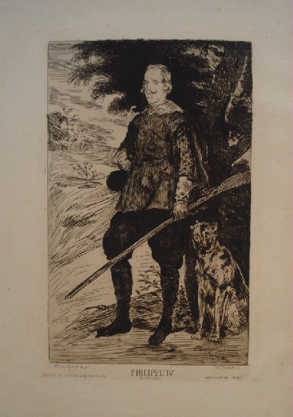 Portrait de Philippe IV (d'après Velázquez tirage de 1862)_0