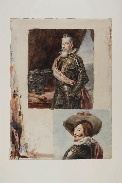 Don Juan Francisco Pimentel d'après Velázquez, Marcel Briguiboul, 1857-1892