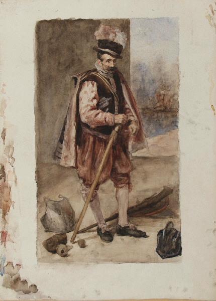 Don Juan d'Autriche d'après Velázquez, Marcel Briguiboul, 1857-1892