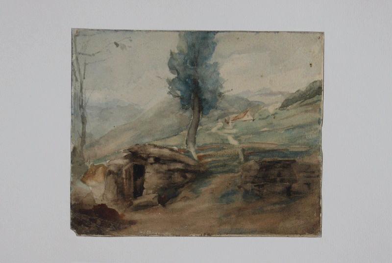 Cabane du berger, Marcel Briguiboul, 1857-1892