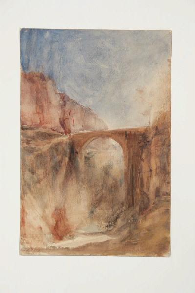 Pont sur un ravin, Marcel Briguiboul, 1857-1892