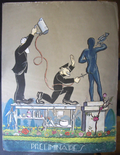 Préliminaires, Pierre Rivemale, 2e quart 20e siècle