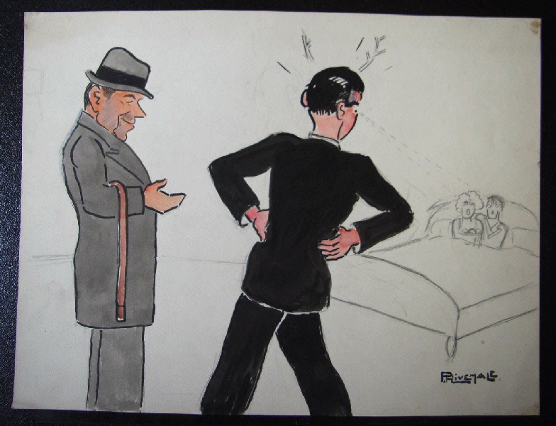 Le Mari cocu, Pierre Rivemale, 2e quart 20e siècle