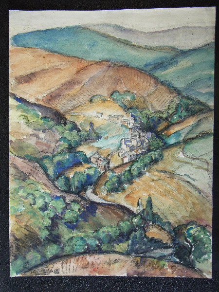 Village de Canac, Murat - Monts de Lacaune (Tarn), Pierre Rivemale, 2e quart 20e siècle